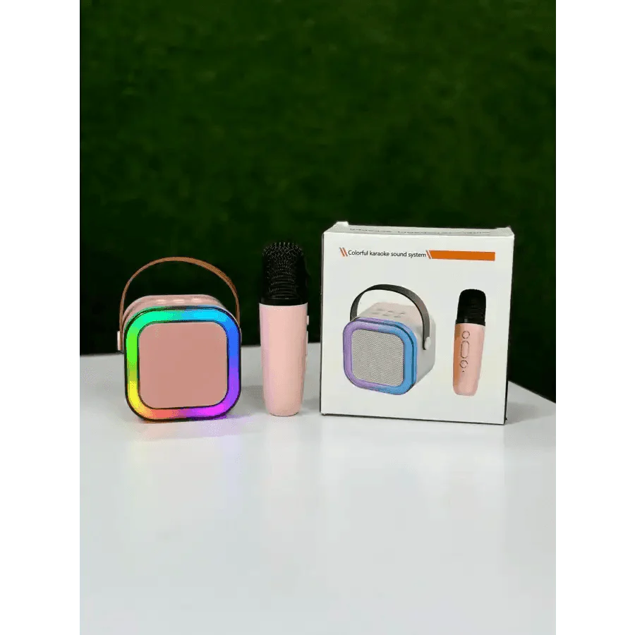 K12+Portable Karaoke Speaker With Wirless Microphone